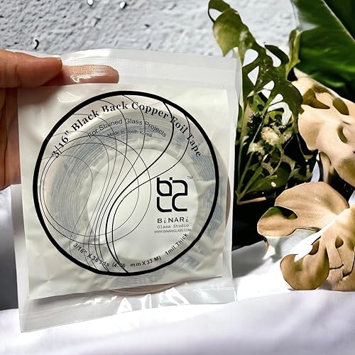 Miniatura 20 de Todo tipo de láminas de cobre para obras de vidrieras (7/32 lámina negra) Lámina negra 7/32,1/2 lámina negra,1/2 lámina de cobre,1/4 lámina