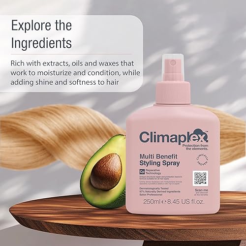 Miniatura 3 de Spray de peinado multibeneficio  Control de encrespamiento antihumedad  Ayuda a fortalecer y prevenir daños por calor  Contiene beneficios