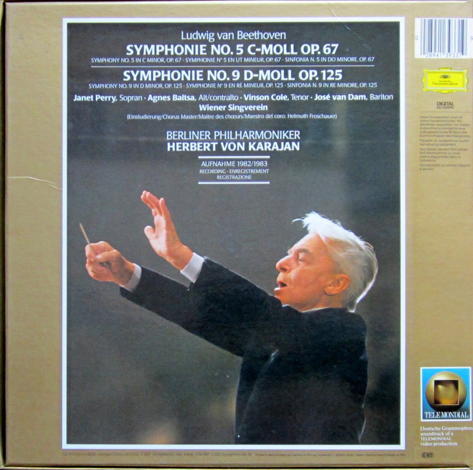 Beethoven Ludwig Van-Karajan-Symphonie N0 5