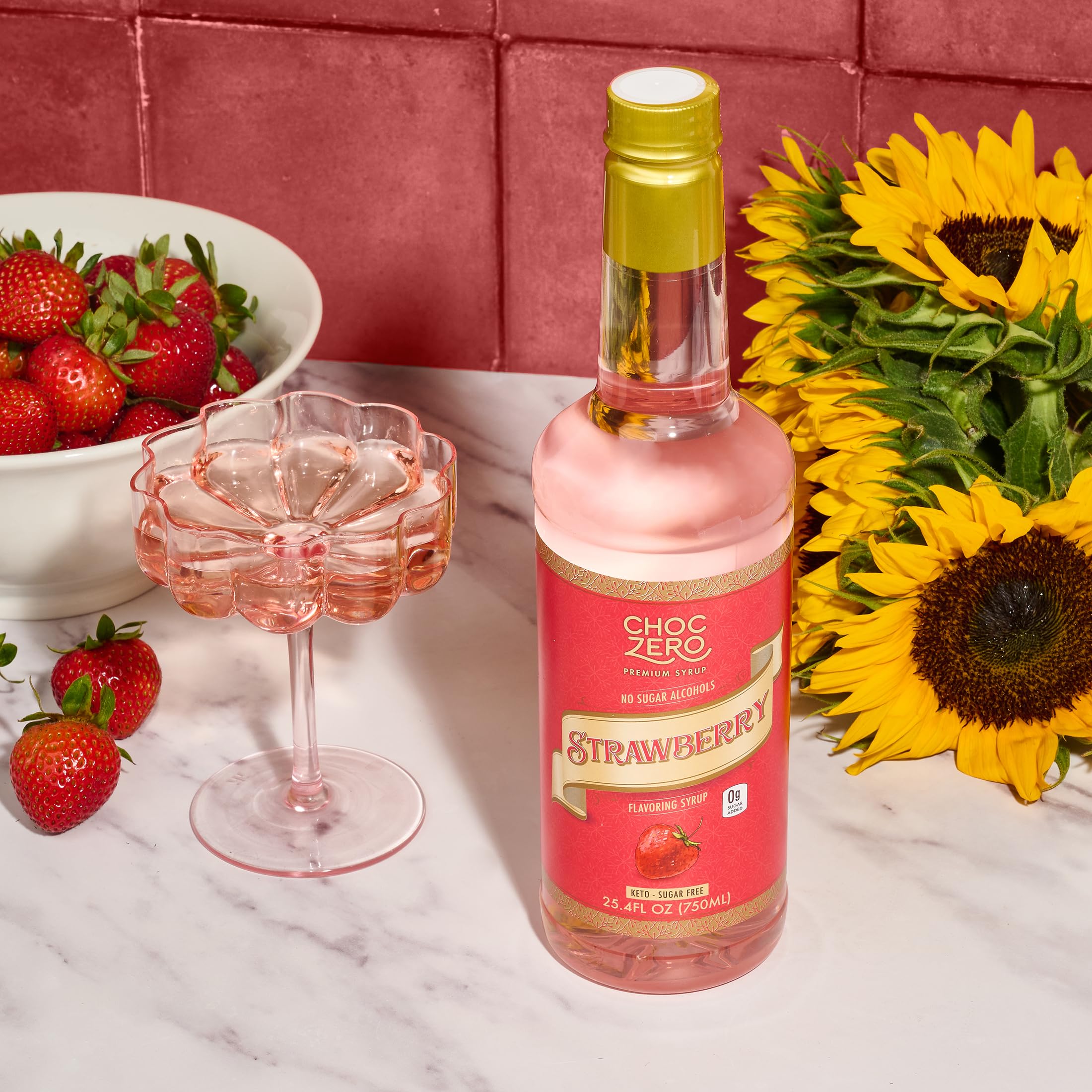 ストロベリーシュガー Amazon.com: ChocZero Sugar Free Strawberry Syrup, 25.4 fl oz | Low