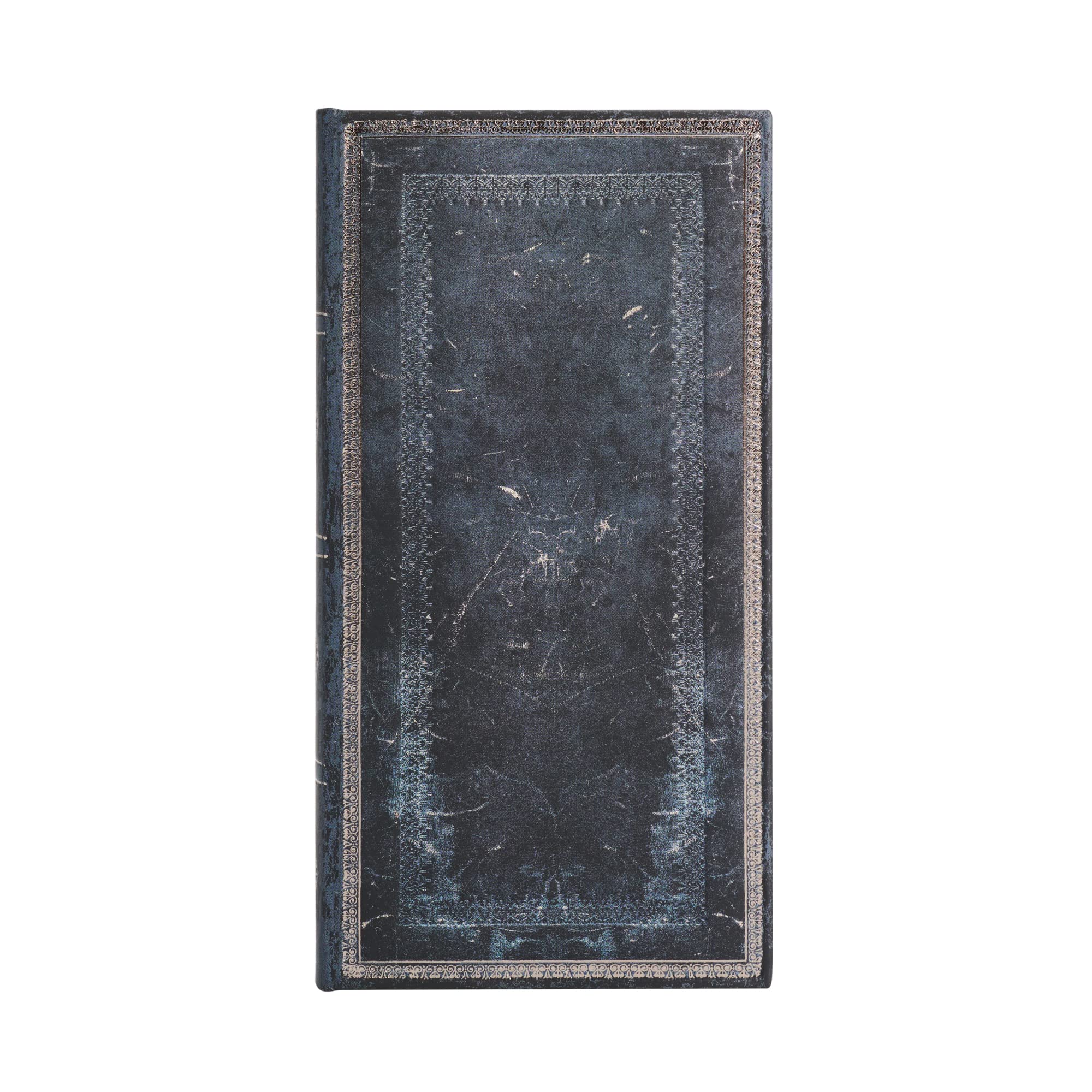 Inkblot (Old Leather Collection) Slim Lined Journal: Hardcover, 85 gsm, ribbon marker, memento pouch, wrap closure