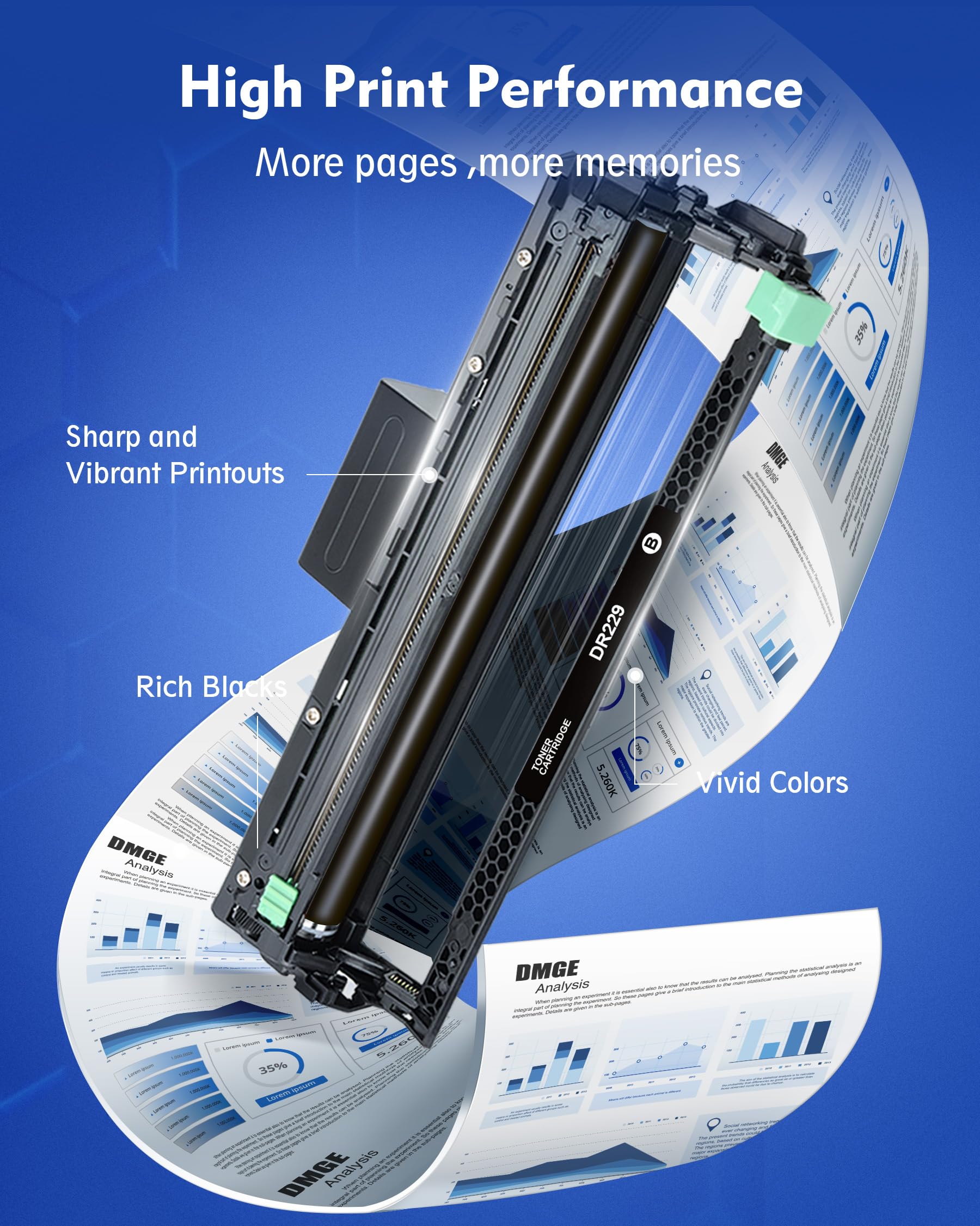 Brother DR-431CL Drum Unit Replacement | High Yield 32,000 Pages | Compatible With HL-L8260CDW, MFC-L8900CDW & More Laser Printers