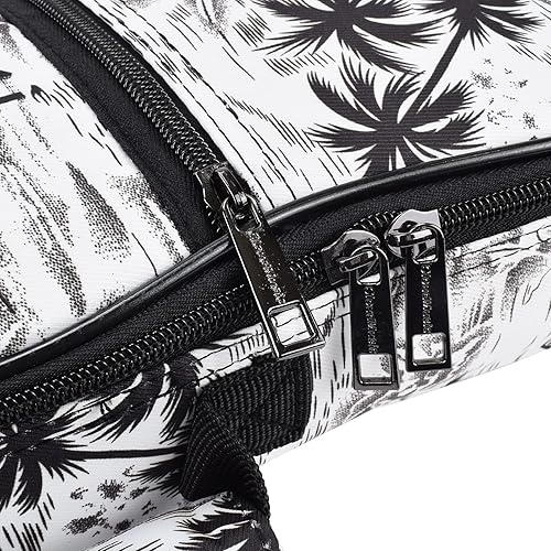 Miniatura 126 de CLOUDMUSIC Funda para ukelele - Mochila acolchada para soprano de 21 pulgadas (soprano, bordado de flores de pavo real azul)