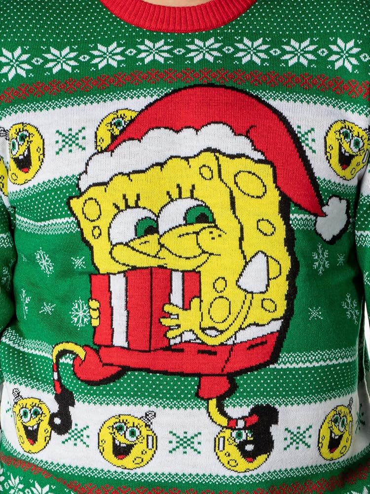 Simpsons Christmas Sweater Patrick Star From SpongeBob SquarePants