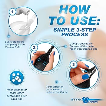 Gonfiabile Espandibile Cenema Plug Douche Colon Pulizia Sistema Di Pulizia - Foto 10