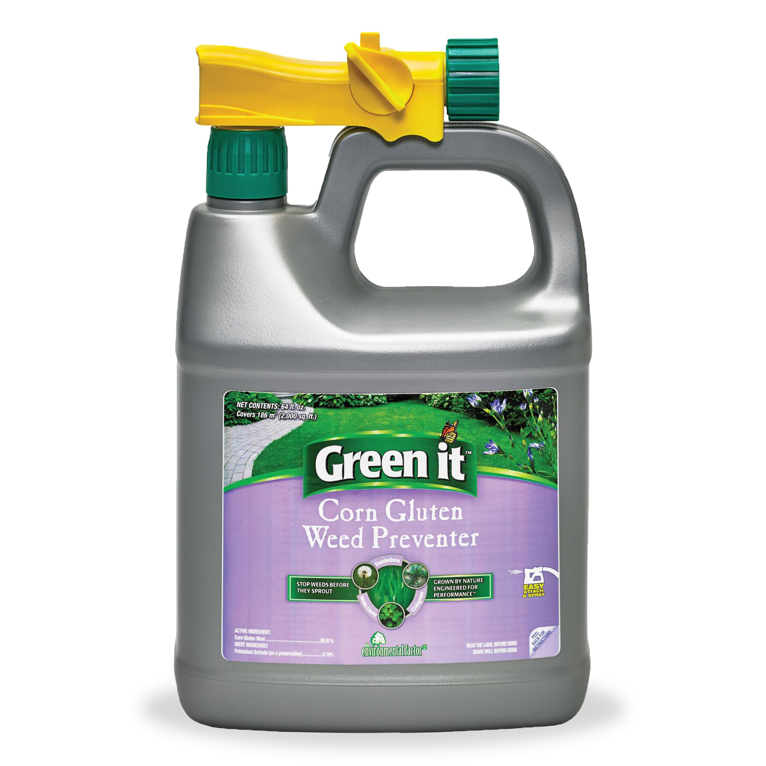 The Environmental Factor Green It Corn Gluten Weed Preventer