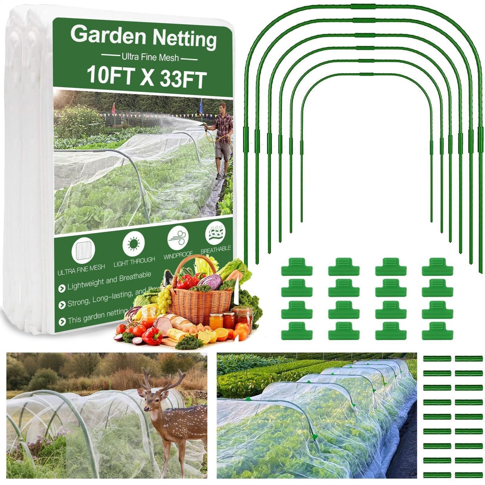 Kit de filet de jardin 3 x 10 m