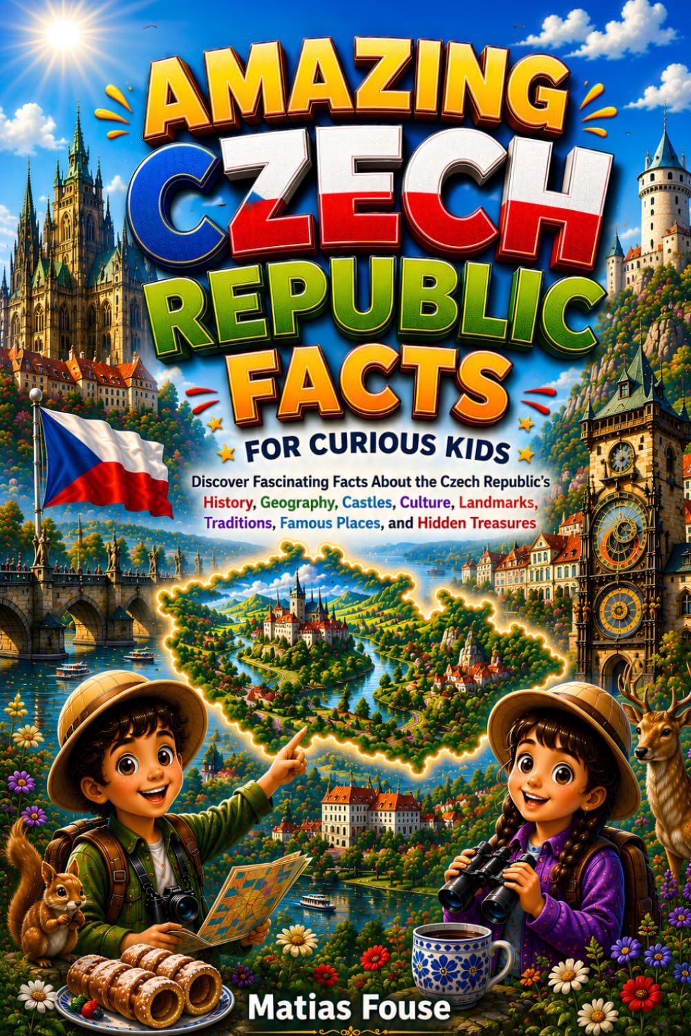 Amazing Czech Republic Facts for Curious Kids: Discover Fascinating Facts About the Czech Republic's History, Geography, Castles, Culture, Landmarks, Traditions, Famous Places, and Hidden Treasures