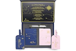 Mr. and Mrs. Passport Holder Set: The Perfect Companion for Couples' Adventures