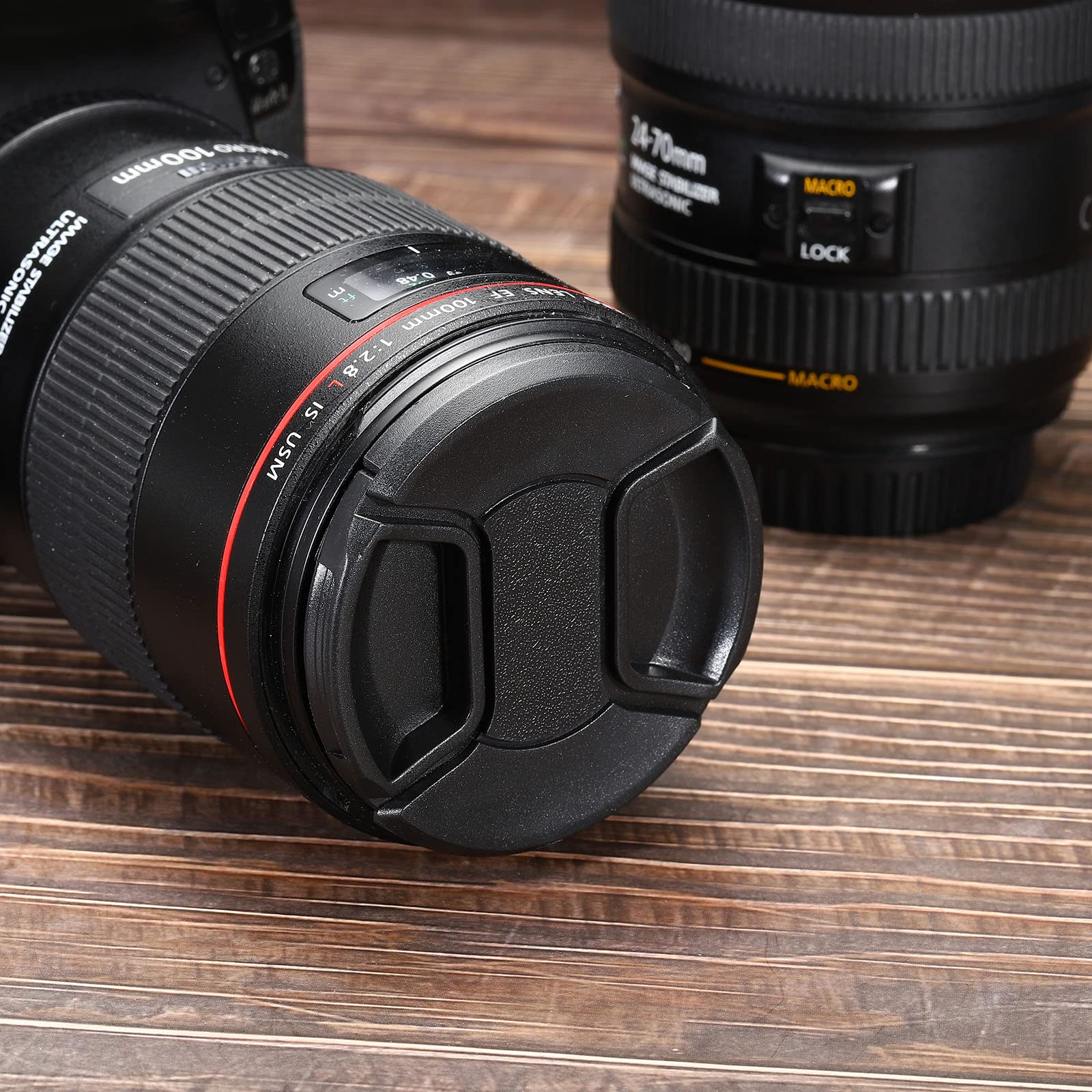 67mm Lens Cap – Universal Front Cap For Cameras & Lenses, Snap-On Style 8 thumbnail image