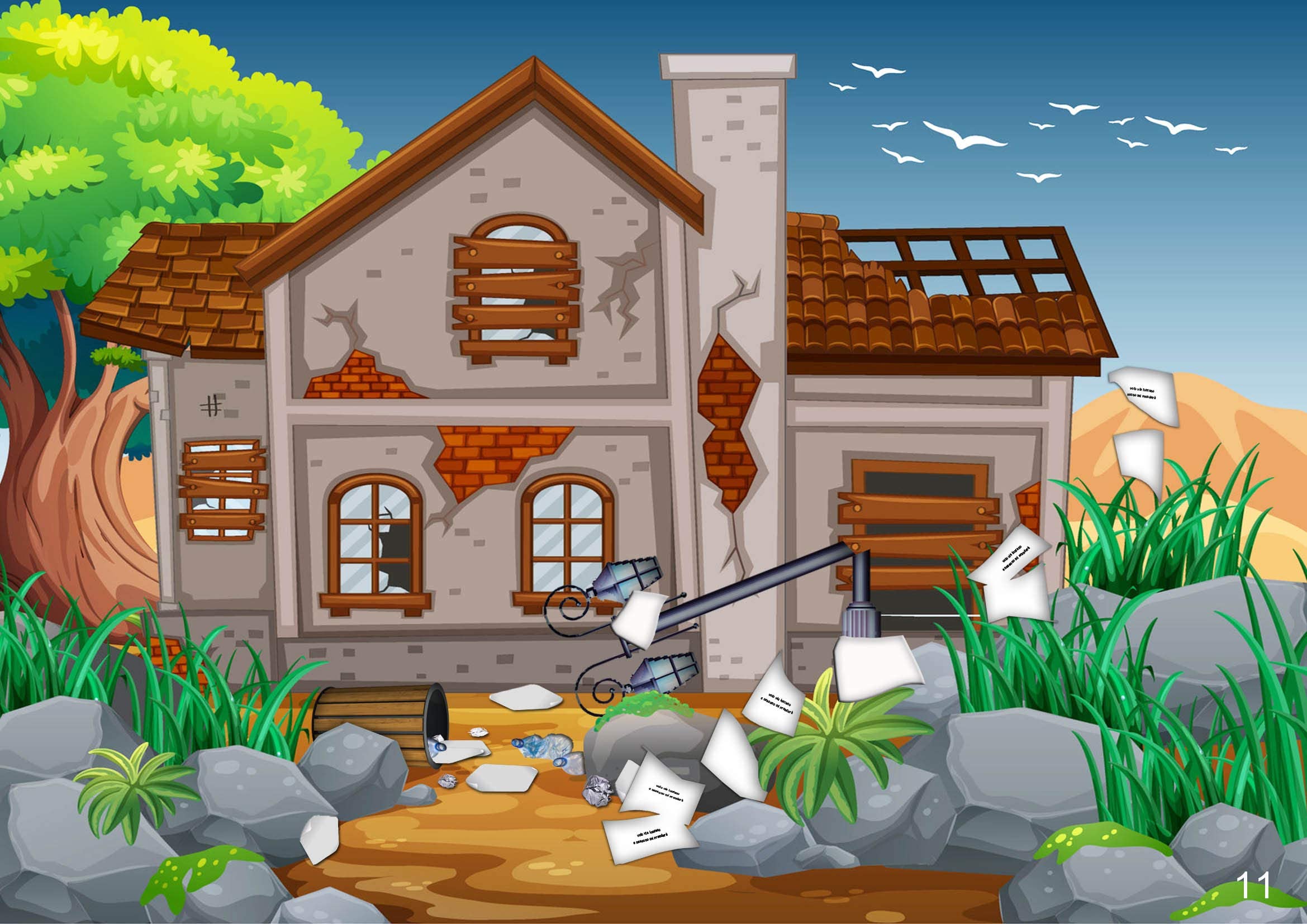 Caccia al tesoro dei mostri in scatola per casa o giardino o casa/giardino 8-10 anni - per feste di compleanno - giochi per bambini