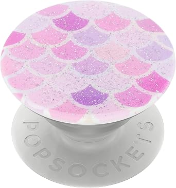 PopSockets PopGrip - Expanding Stand and Grip with Swappable Top - Glitter Mermaid