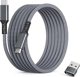 Basesailor for New iPhone Duo 18 17 16 Air Pro Max Charger USB C Cable 10FT | Long 60W Type C Fast Charging Cord with USBC Adapter for Apple 15 Plus,iPad 10 Air 5 Mini 7th 6th Gen,Samsung Galaxy S26 S25