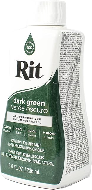 Mouldmaster Rit Dye Liquid 236ml Dark Green, (88350PK01)