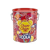 Chupa Chups Lecca Lecca Latta, Confezione da 150 Lollipop Monopezzo