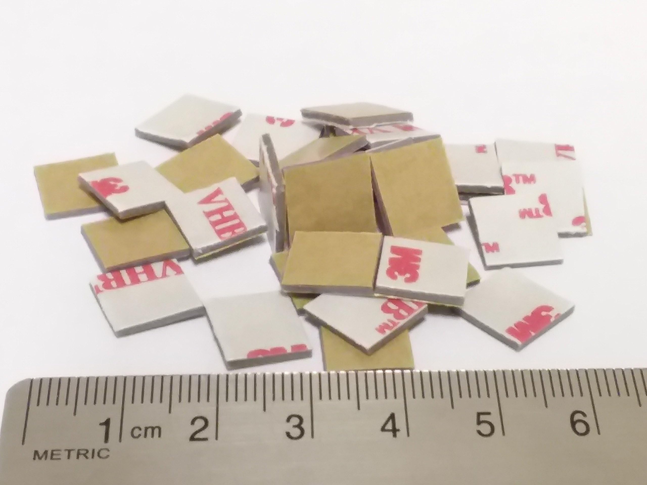 3M VHB RP45 GPH-110 Double-Sided Foam Tape Pads - 10mm x 10mm - VALUE pack of 30 squares