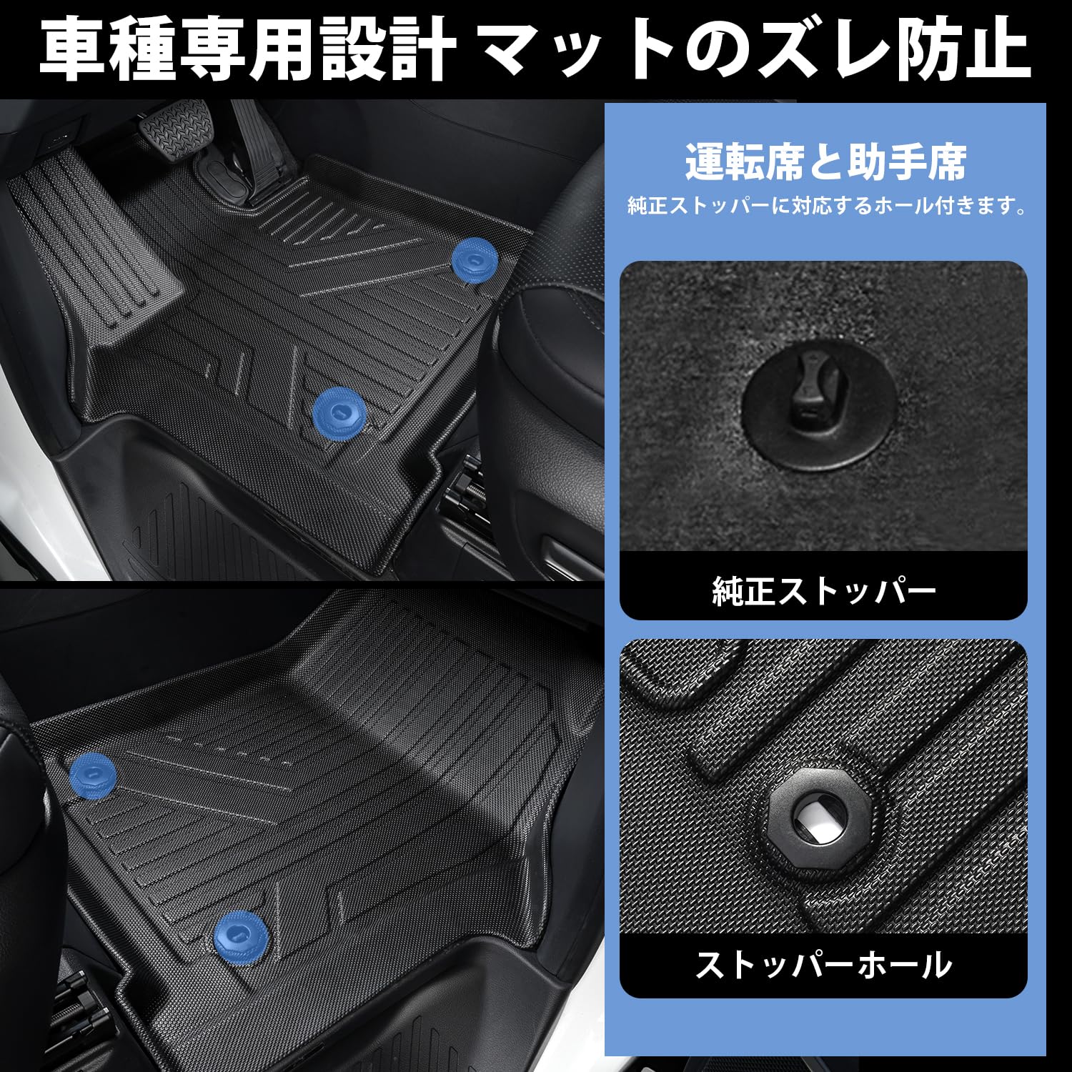 Amazon | Jiooy トヨタ 新型 アルファード ヴェルファイア40系 フロア 