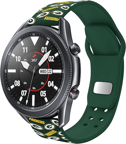 Miniatura 2 de Game Time Green Bay Packers - Correa de reloj HD de cambio rápido compatible con Samsung y más