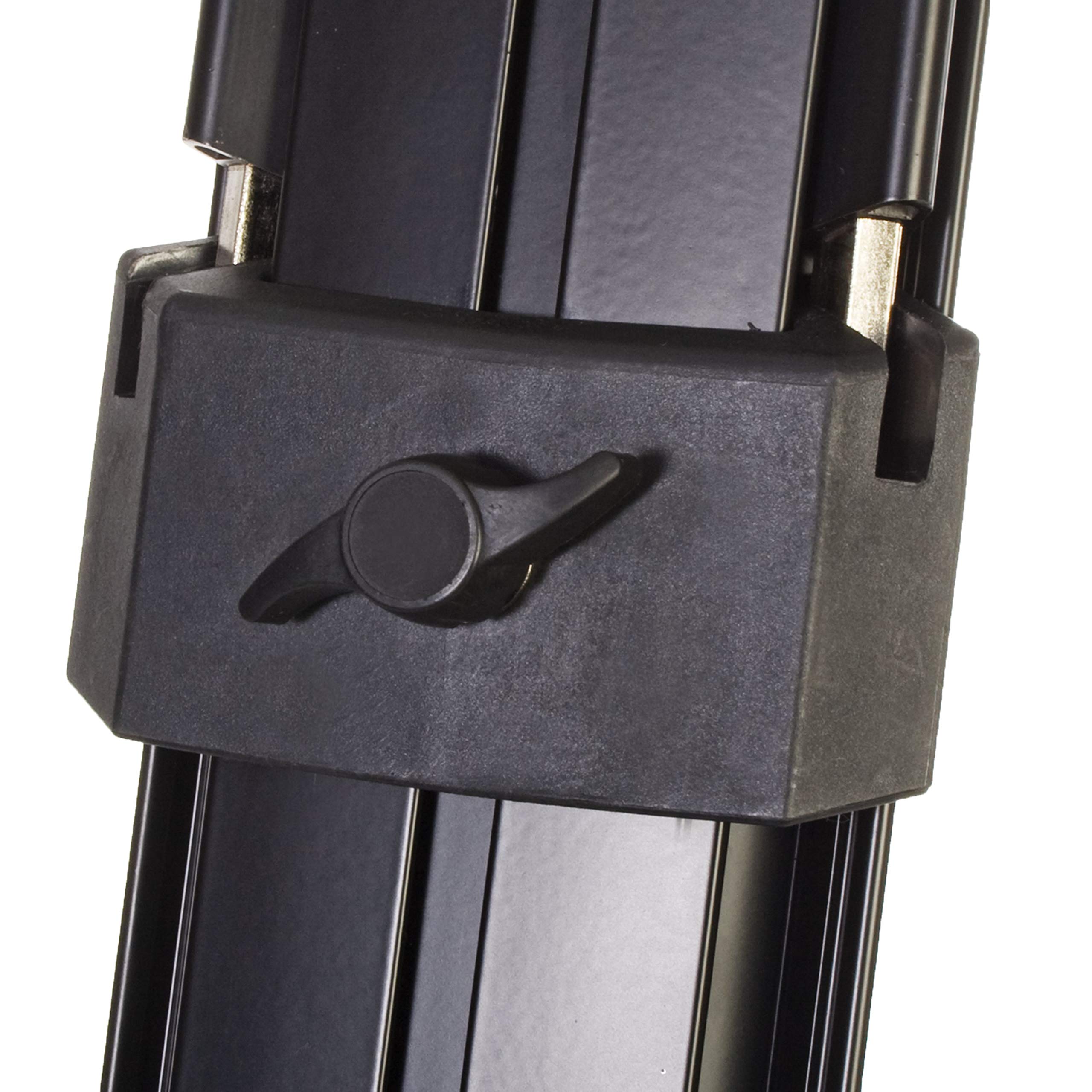 Höhenverstellbares Säulenstativ für Tasteninstrumente, 35 kg Tragkraft, 2 Auflagen, stabil, leicht aufbaubar, schwarz, 660-960 mm höhenverstellbar, 7,6 kg, Dual-Gewinde für Mikrofonarm