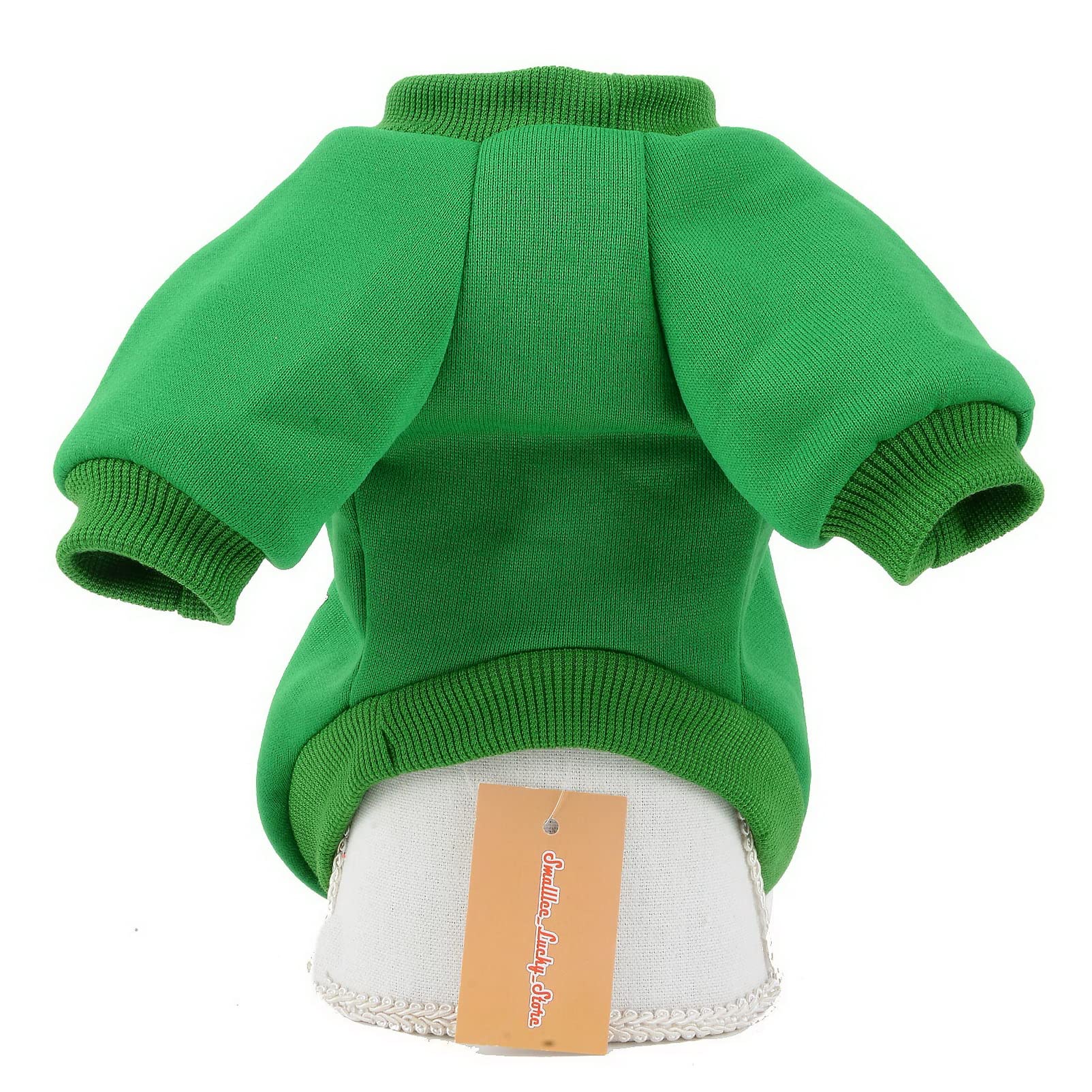 SMALLLEE_LUCKY_STORE Dog Santa Party Christmas Jumper Sweatshirt for Puppy Small Dogs Cats Chihuahua Xmas Sweater - Image 2