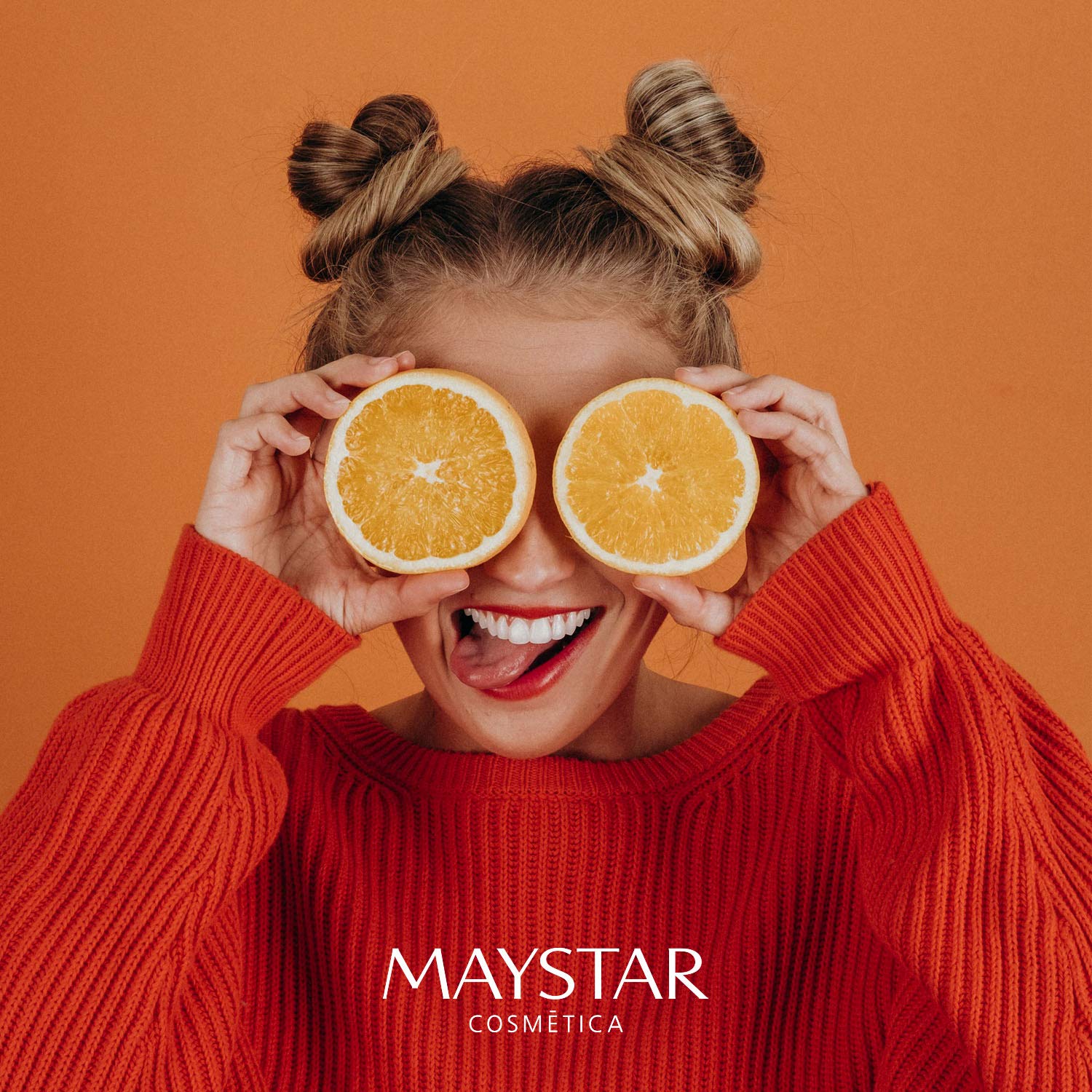 Maystar Skincare | Rozjaśniający i rewitalizujący krem do twarzy z witaminą C | Przeciwko, Zakres komórek Expression, 50 ml