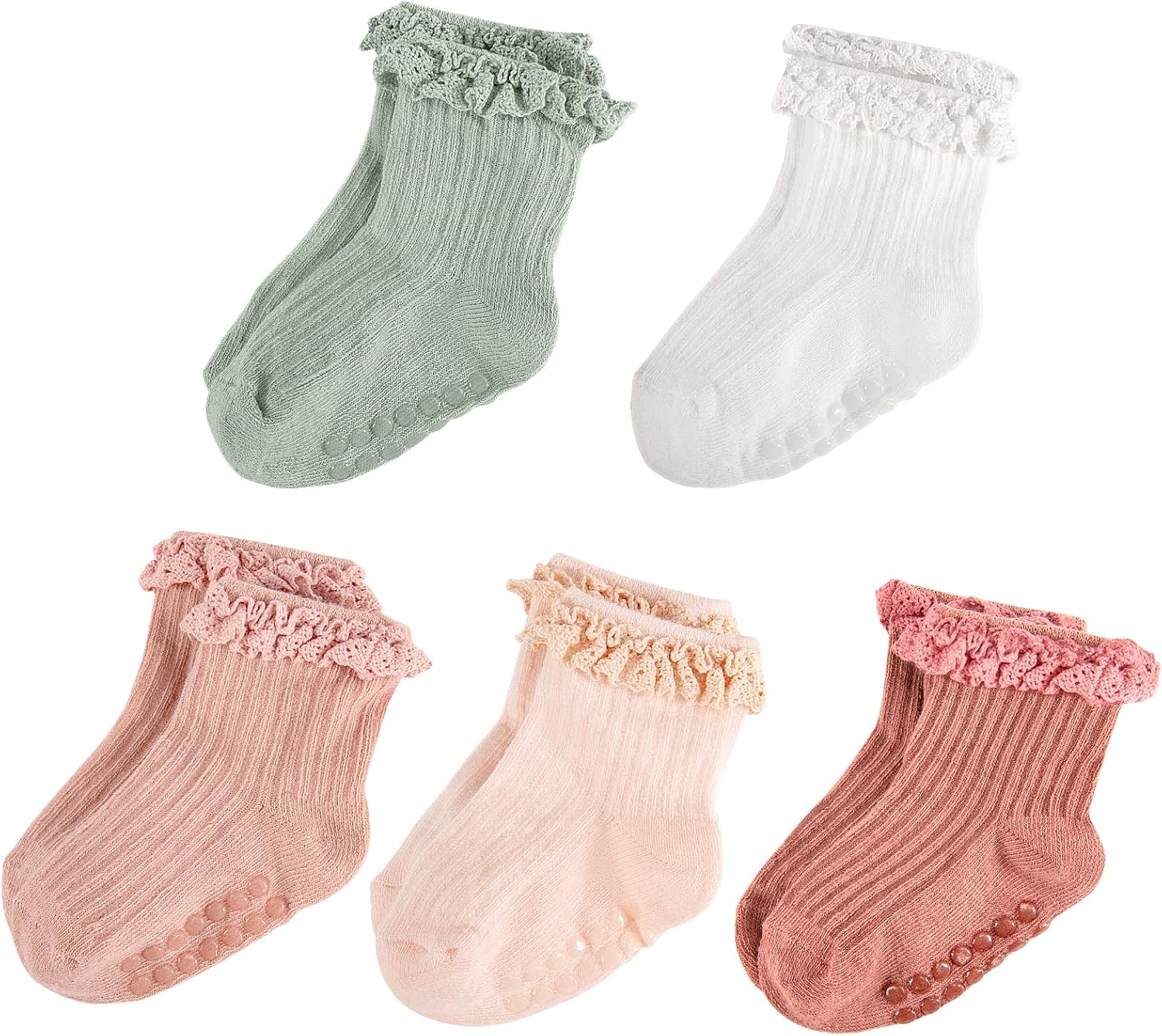 Baby Girl Ruffle Socks Non Slip Grip Socks Toddler Girls Cute Cotton Frilly Ankle Grippy Sock Newborn Infant Kids Baby Girl Ruffle Socks Non Slip Grip Socks Toddler Girls Cute Cotton Frilly Ankle Grippy Sock Newborn Infant Kids