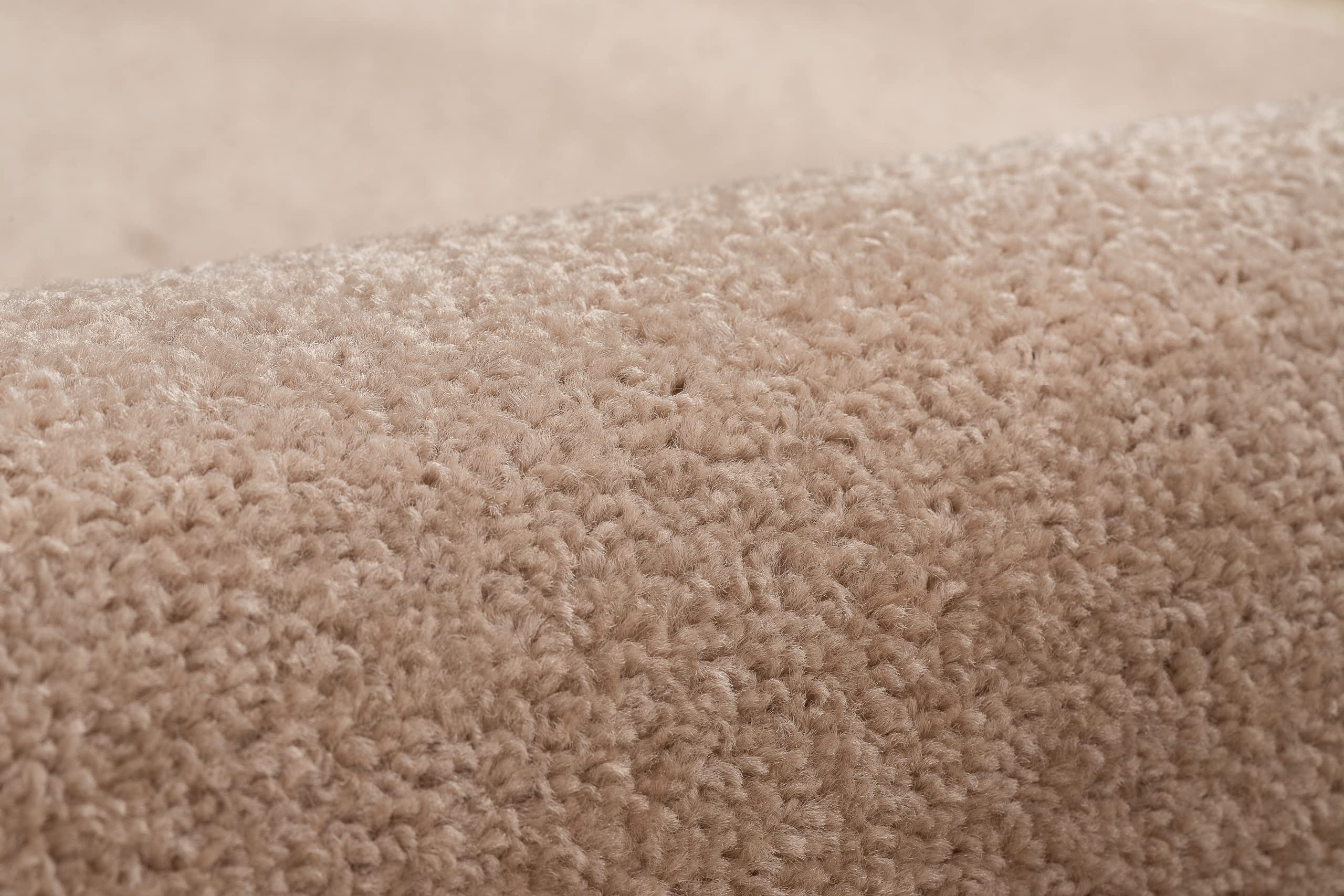 rugsx Alfombra de Pasillo Eton Beige 80x500 cm