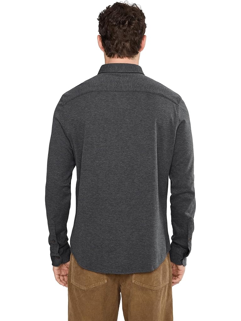Black Faherty Coastline Knit Shirt