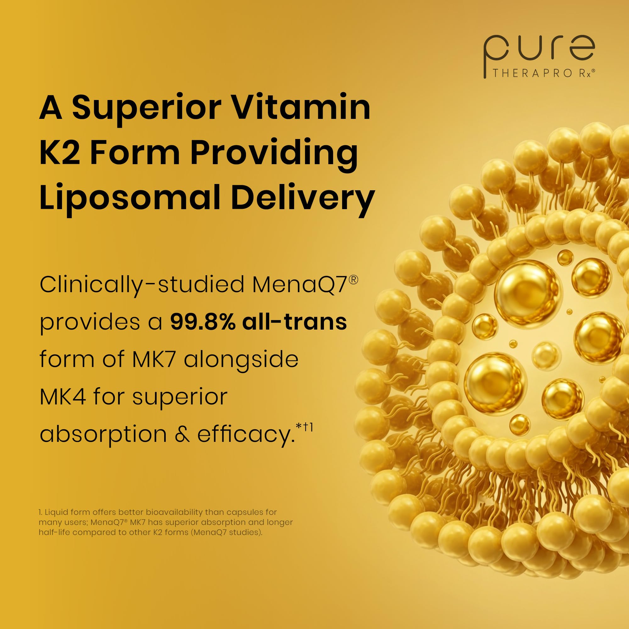 Pure Therapro Rx Vegan A-D-K Drops, Vitamin A, Liposomal D3 & K2, 20 mL — Amazon image 7