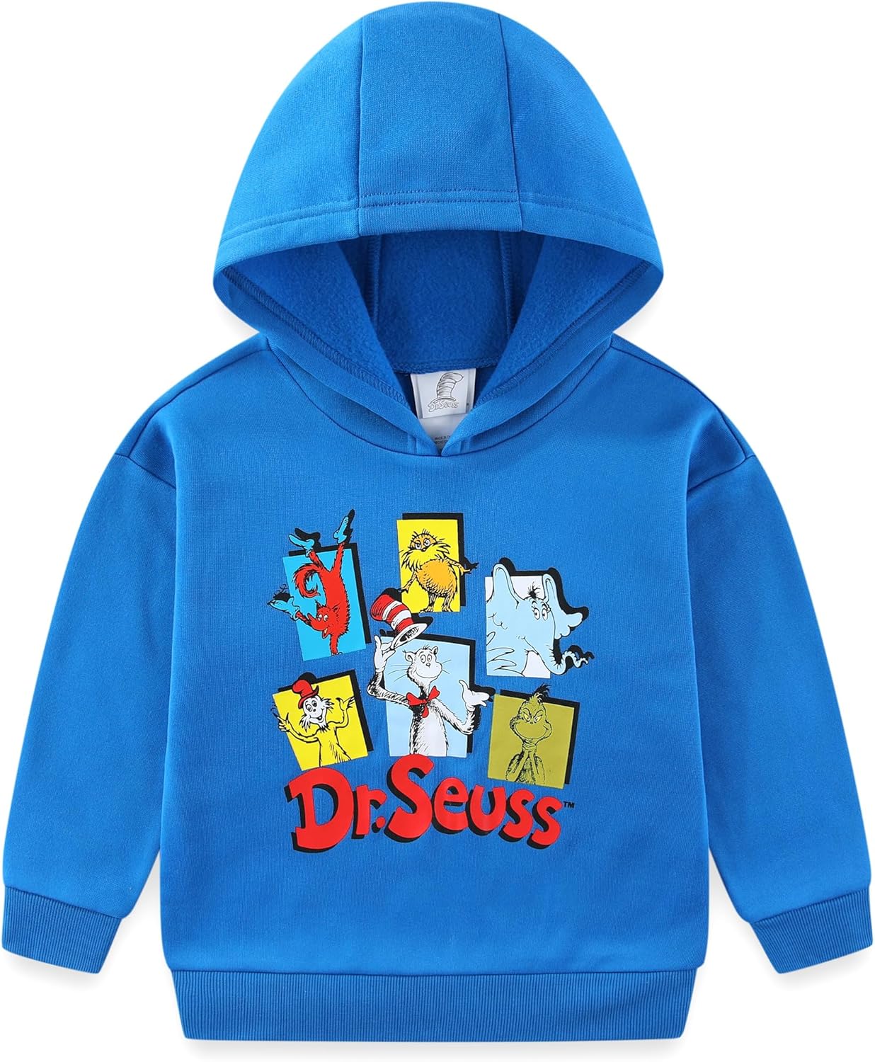 Dr. Seuss Cat in the Hat Grinch Boys 2 Piece Hoodie and Pants Set for Toddler and Big Kids - Image 2