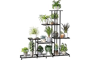 5-Tier Metal Plant Stand: The Ultimate Greenery Display for Your Abode