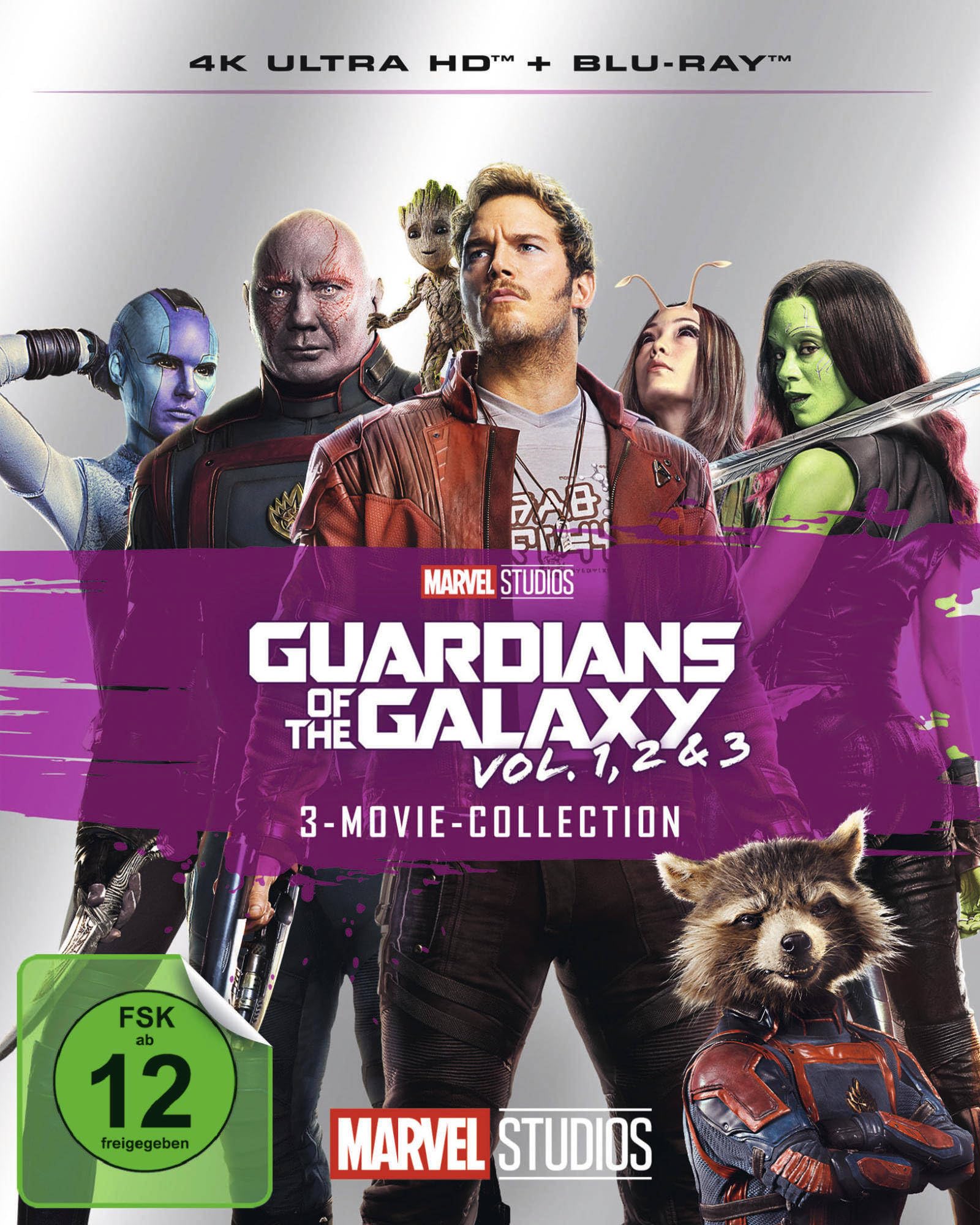 Guardians of the Galaxy 3-Movie-Collection 4K Ultra HD Blu-ray