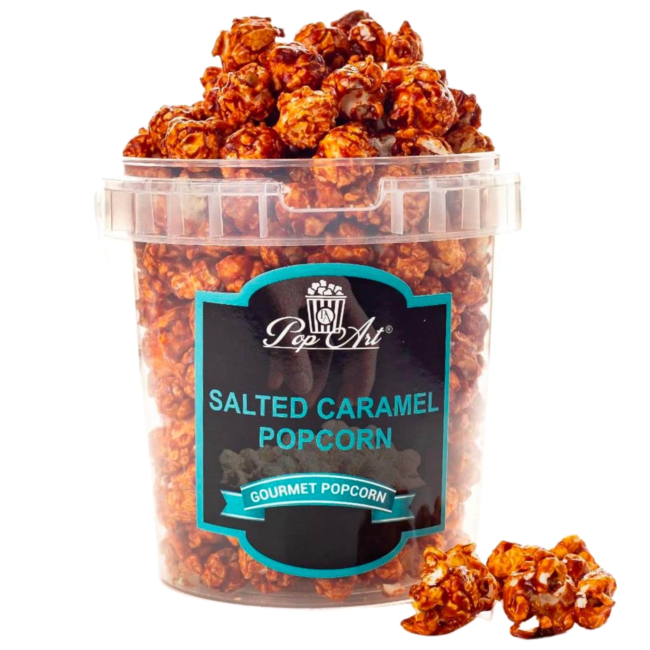 Popart Salted Caramel Flavoured Popcorn| Ready to Eat | Salted Caramel Snack | Gourmet Popcorn| Non-GMO | Sweet & Savory | 200 Grams
