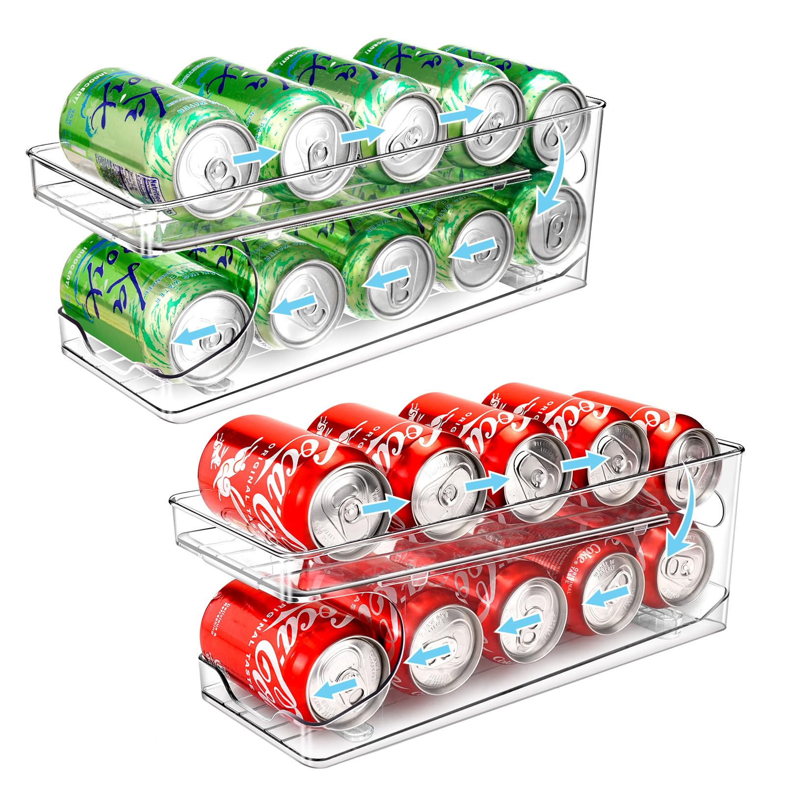 Organizador Latas Almacenamiento para bebidas Organizador Latas Almacenamiento para bebidas