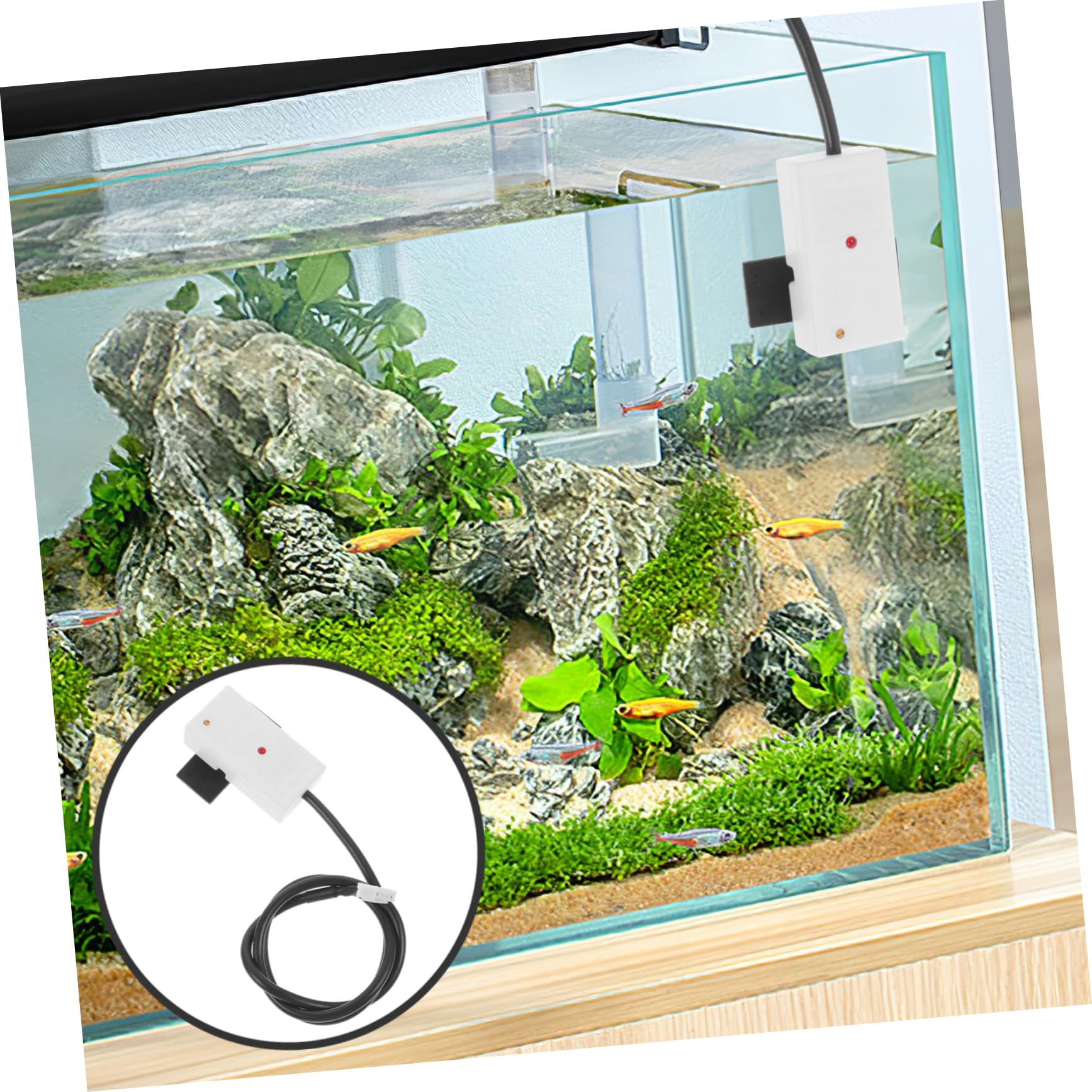 STOBAZA 2pcs Liquid Level Sensor Non- Water Level Detection Adjustable Sensitivity Industrial Grade