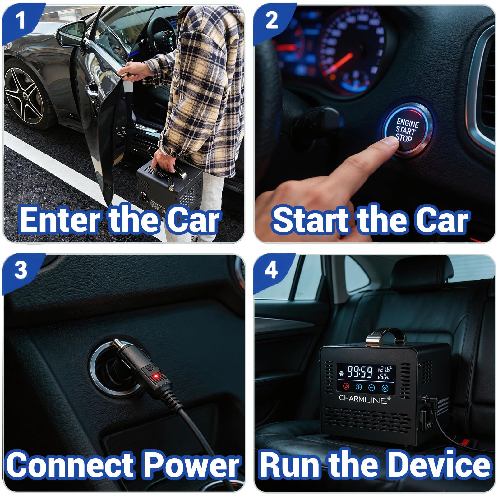 Ozone Generator for Car and Home - Product View
