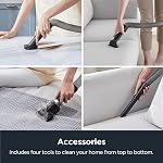 Aspirateurs verticaux puissants Eureka sans sac pour animaux de compagnie, aspirateur ménager léger pour tapis et sols durs, PowerSpeed NEU280C avec brosse turbo pour animaux, bleu