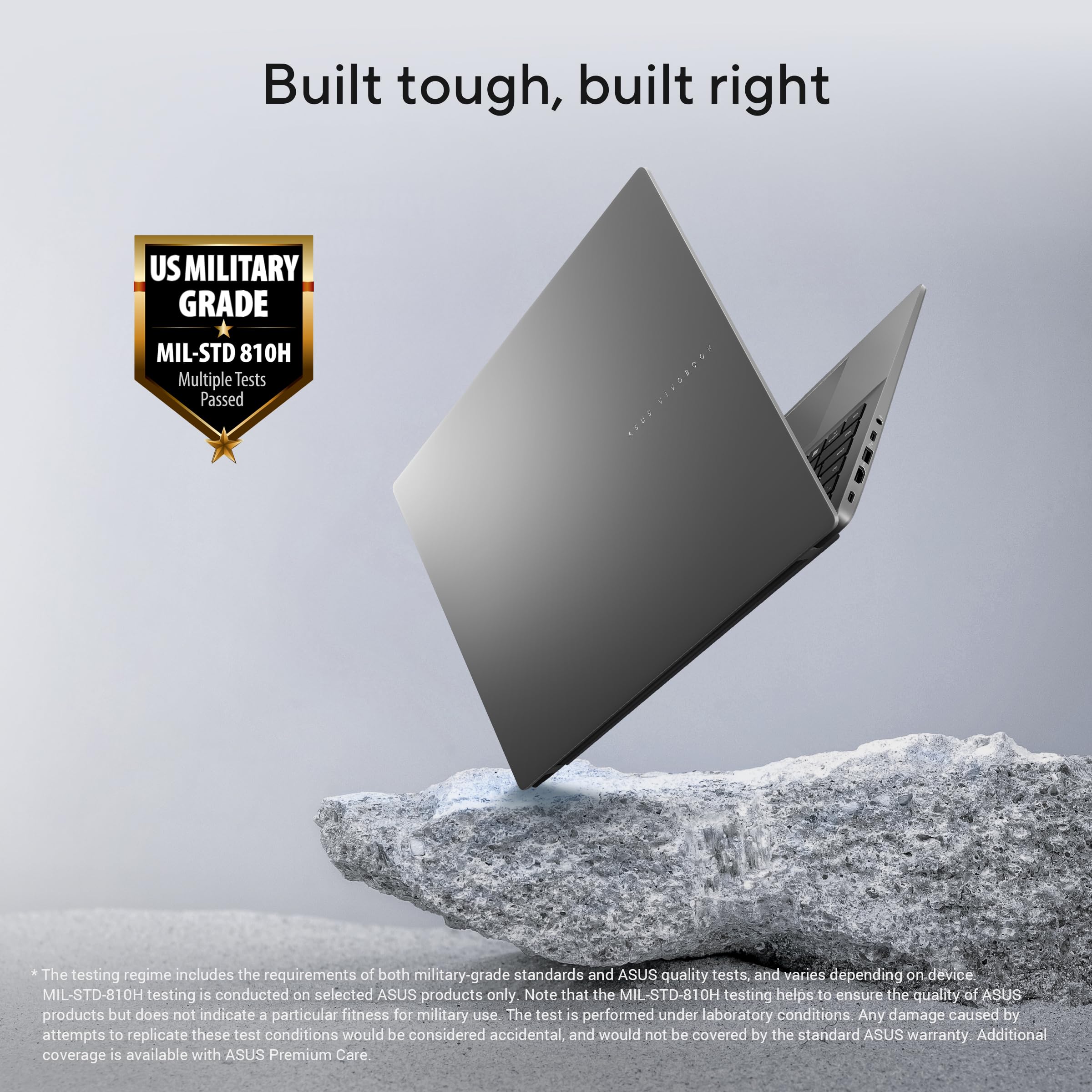ASUS Vivobook S16,Intel Core 5-210H (i5-14th Gen),Metallic Design Laptop,Intel UHD iGPU,16GB RAM,512GB SSD,FHD+,16"",144Hz,Windows 11,M365 Basic(1Year),Office 2024,Matte Gray,1.7Kg, S3607VA-RP113WS — Amazon image 15