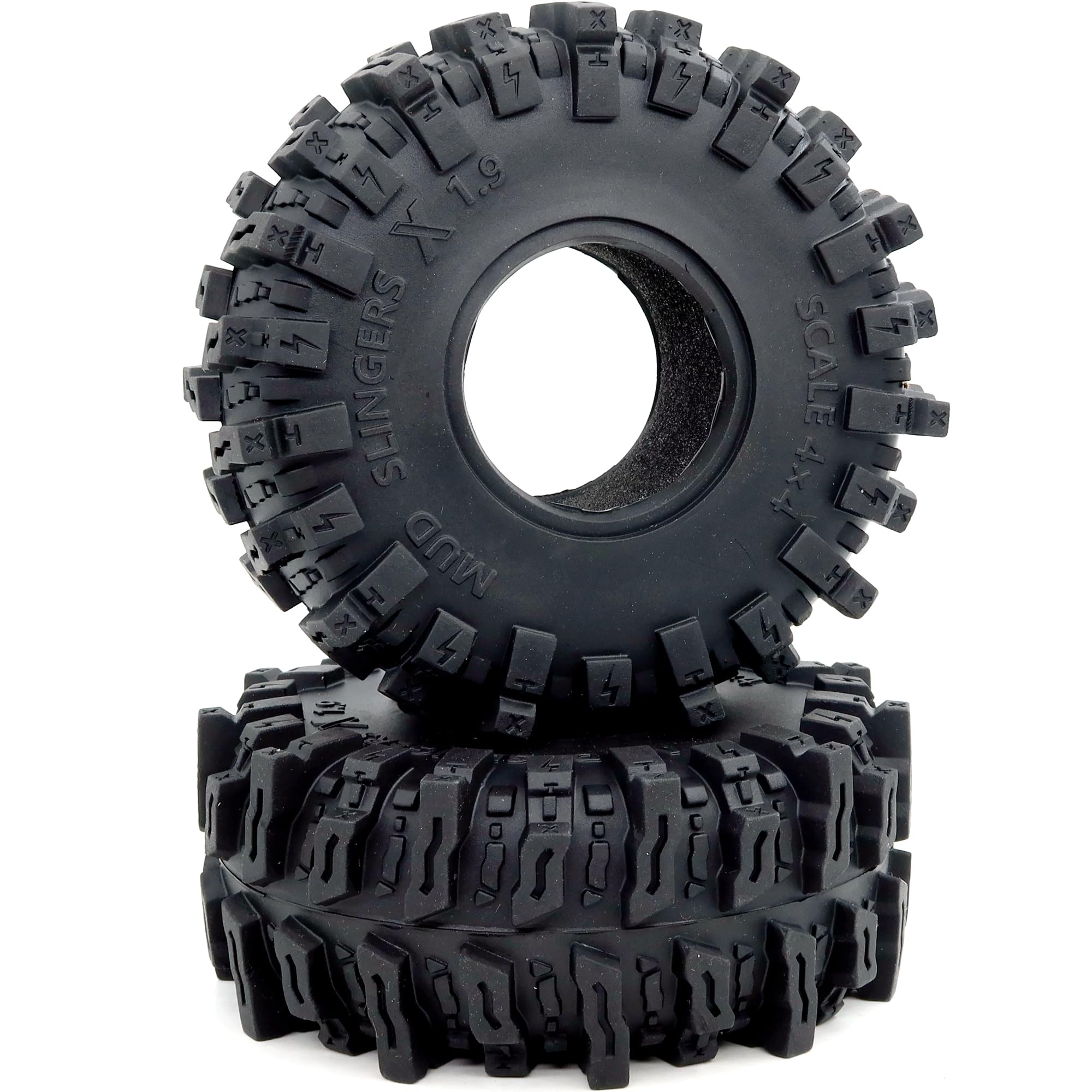 Amazon.com: HOBBYSOUL 4.85'' Tall RC 1.9 Crawler Tires (Super Soft