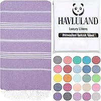 Vista 33 de Havluland - Juego de toallas de baño (100 % algodón turco)