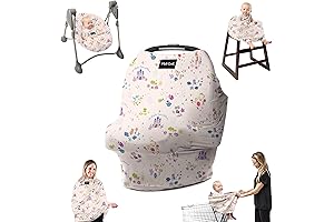 Disney&#x27;s A Wish Come True Sunny Cover for Breastfeeding and Car Seat