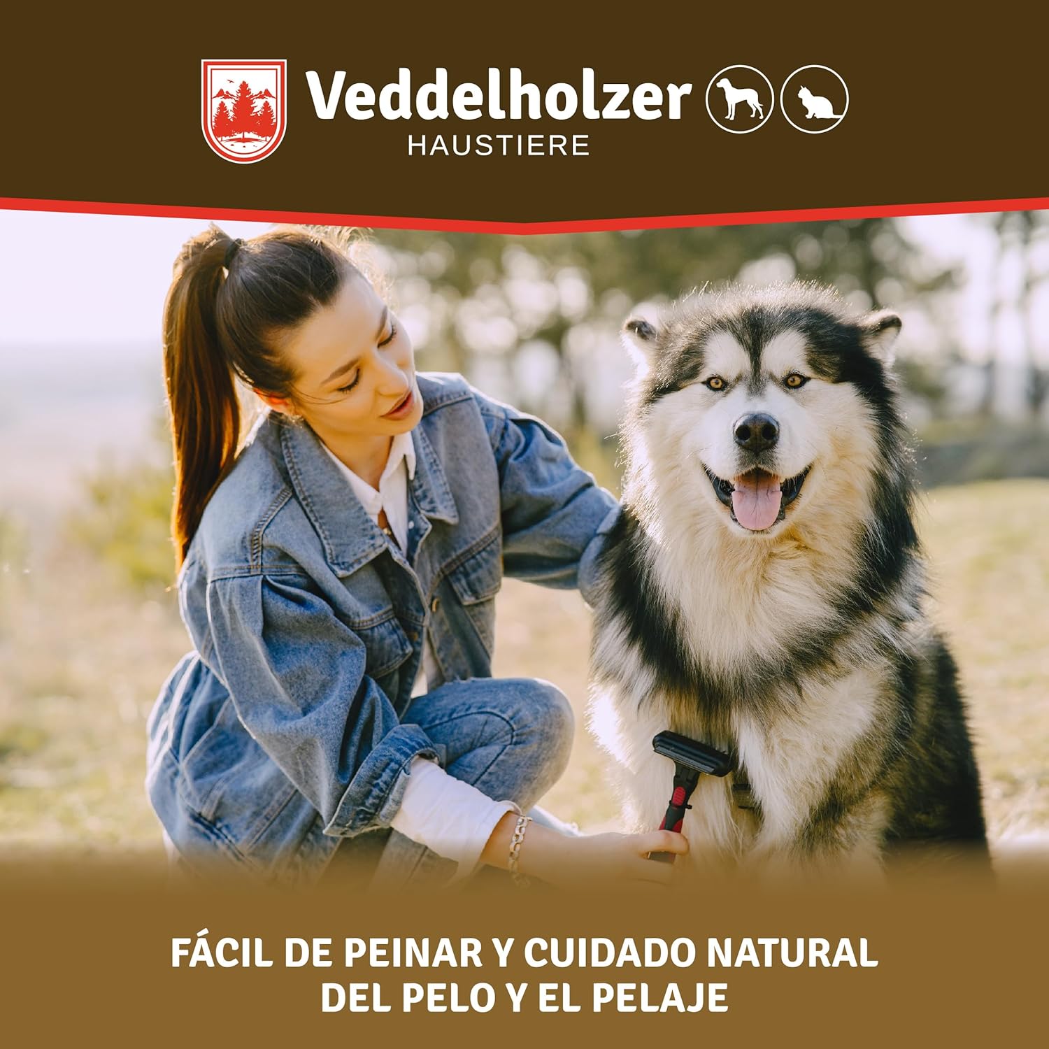Veddelholzer 250 ml Detangler Spray Dogs Coconut for Hair Care for Dogs and Cats. Detangling Spray for Puppies, Fur, Accessories for Cats, Perfumes for Cats 6