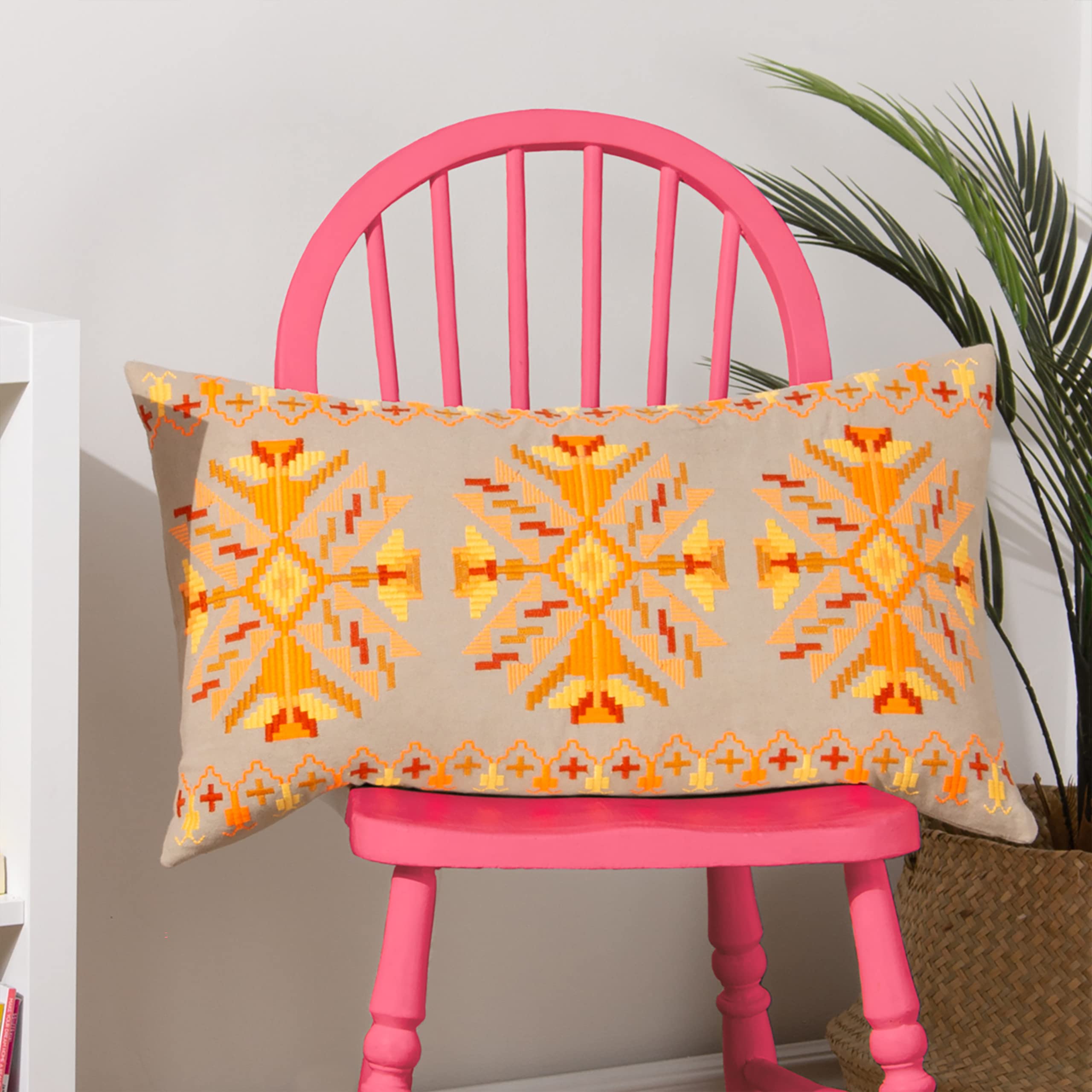 furn. Kalina Polyester Filled Cushion - Twin Pack