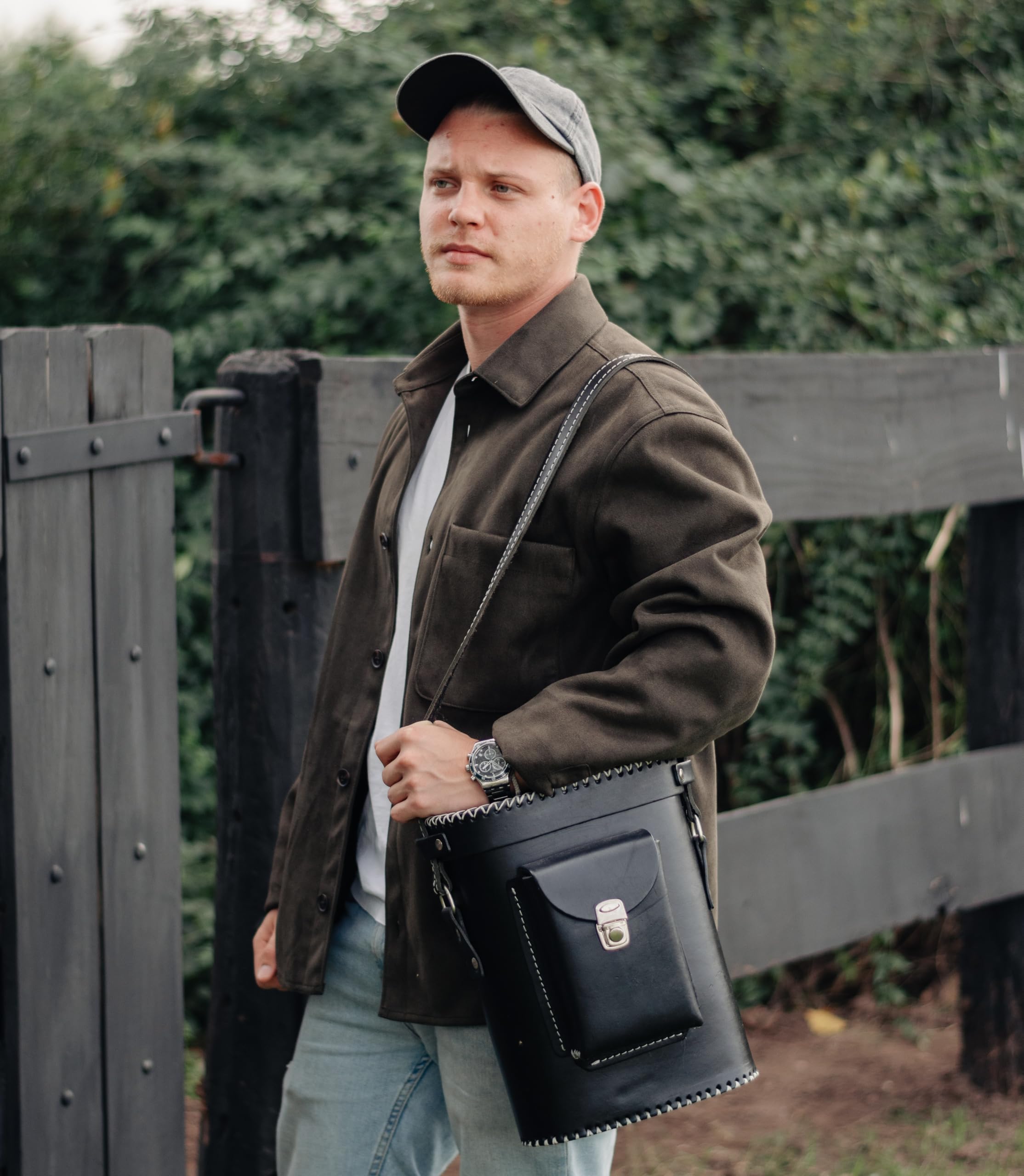 Matera Premium 100% Cuir Pour Maté Et Thermos | Sac Pour Maté