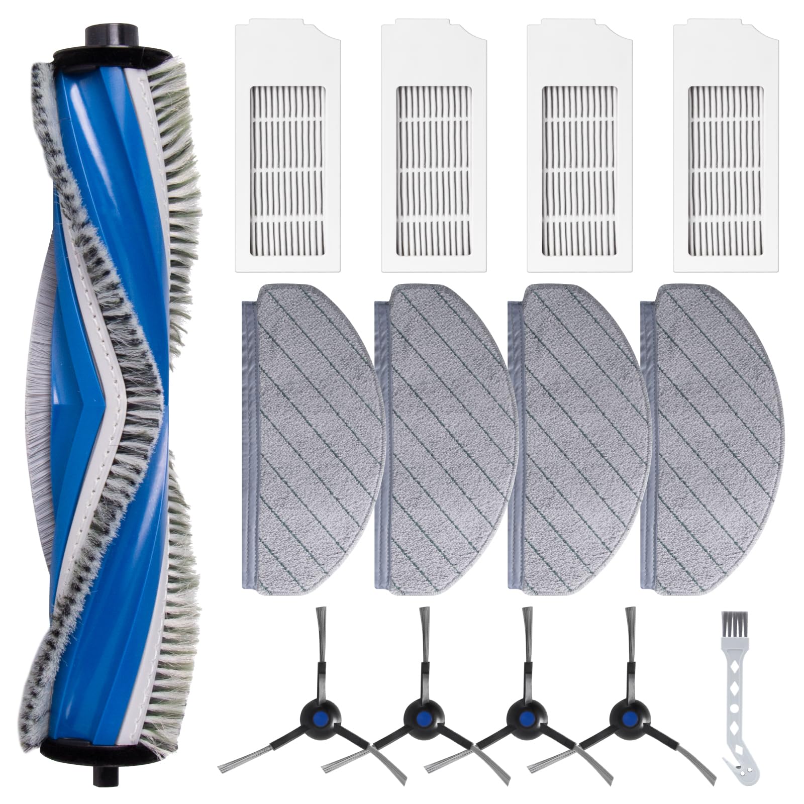 Kit Ricambi Per Ecovacs Deebot N10 E N10 Plus – 7 Pezzi: Spazzole E Filtri