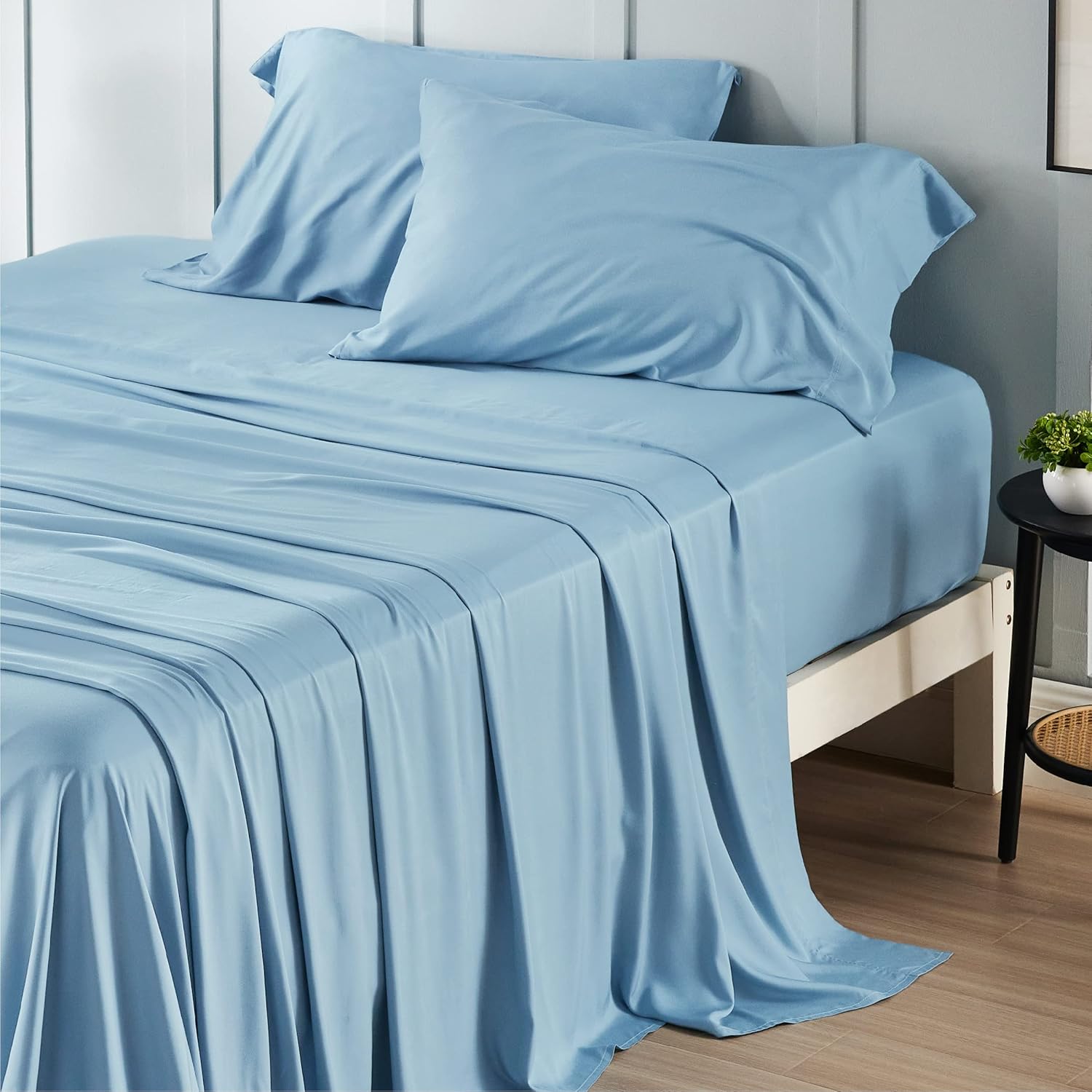 Bedsure Cooling Sheets California King Sheet Sets 100