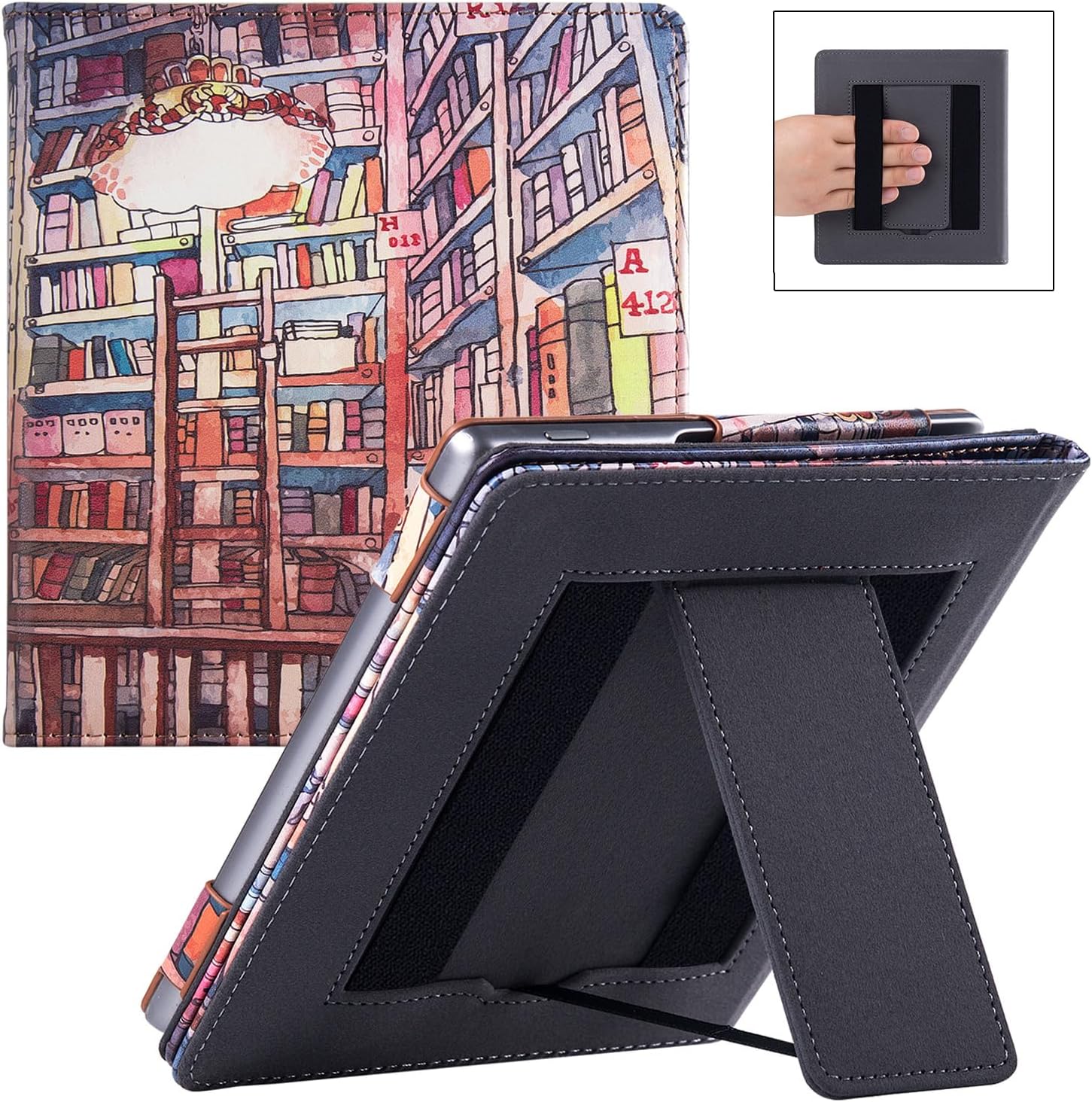 BOZHUORUI Stand Case for 7 inch Kindle Oasis (10th