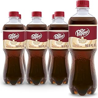 DR PEPPER - & CRÈME SODA, 16.9 OZ, 6 PK