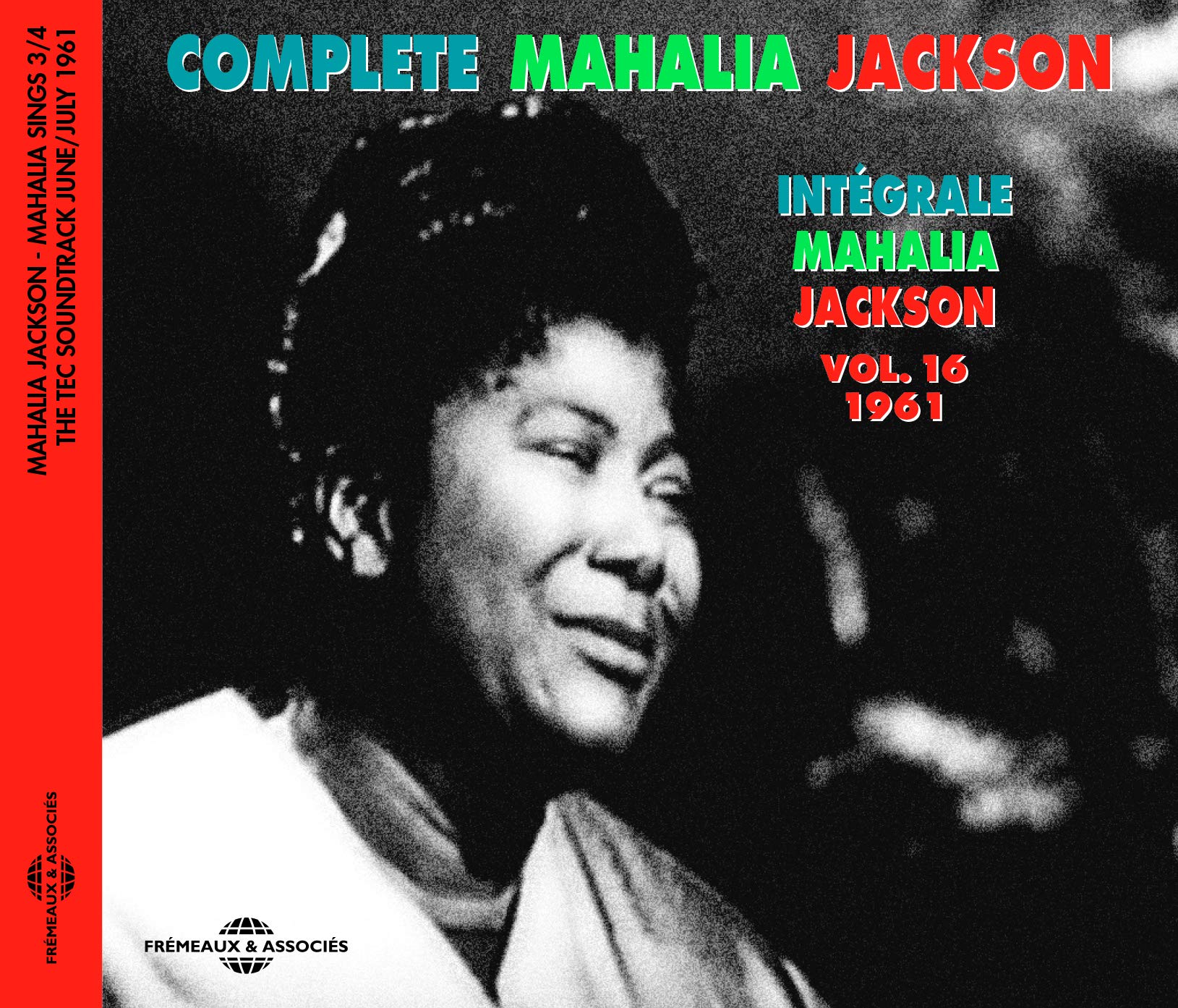 Mahalia Jackson Intégrale Vol. 16 - 1961 - Mahalia Sings Part 3 CD New 356130213
