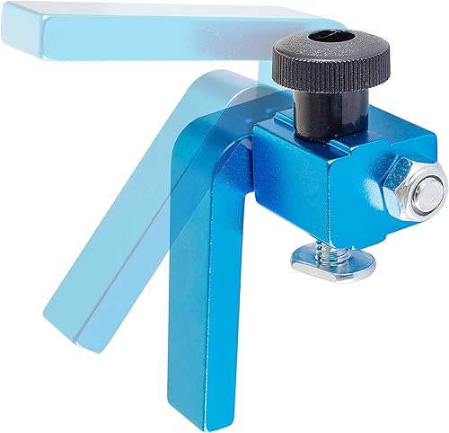 Miniatura 2 de POWERTEC 71367-P2 - Tope abatible para valla de 3 pulgadas para carpintería, 2 unidades, paquete de 1